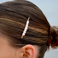Culturesse Moana Freshwater Pearl Hair Clip images 2