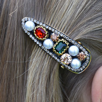 Culturesse Bree Handmade Vintage Barrette images 2