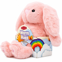 Surgical Basics Hugs Rabbit Cozy Plush Soft Cuddly Toy Heat Pack  images 2