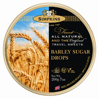 Simpkins Barley Sugar Drops 200g Tin Sweets Candy Lollies images 2
