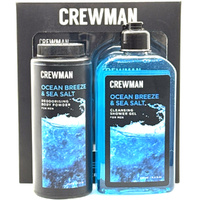 Crewman Ocean Breeze & Sea Salt Gift Set Body Powder & Shower Gel images 3