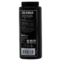 Crewman Sandalwood & Amber Body Powder For Men 200g Deodorising images 3