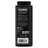 Crewman Cedarwood & Bergamot Body Powder For Men 200g Deodorising images 3