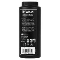 Crewman Ocean Breeze & Sea Salt Body Powder For Men 200g Deodorising images 3