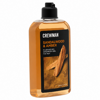 Crewman Sandalwood & Amber Shower Gel For Men 250ml Body Wash images 3