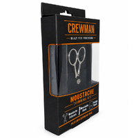 Crewman Moustache Trimming Kit Scissors Comb and Storage Pouch images 3