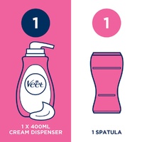 Veet Hair Removal Cream Sensitive Skin 400mL images 3