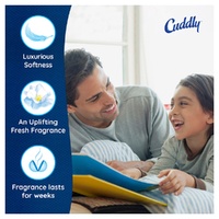 Cuddly Sunshine Fresh Fabric Conditioner 1L Laundry Softener x 12 images 3