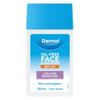 Dermal Therapy Oil Free Face Sunscreen SPF 50+ 50mL images 3