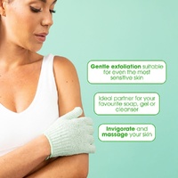 Manicare Eco Exfoliating Gloves Recycled Polyester images 3