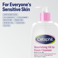 Cetaphil Nourishing Oil to Foam Cleanser 236mL images 3