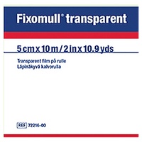 Fixomull Transparent Wide Area Fixation 5cmx10m images 3