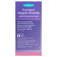 Lansinoh Contact Nipple Shields Size Two, 24mm, Pair images 3
