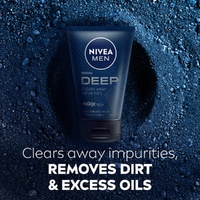 Nivea Men Deep Face & Beard Wash 100mL images 3