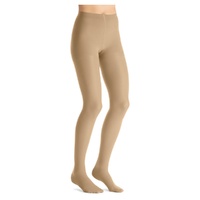 JOBST UltraSheer Waist High Closed Toe Natural Medium 15-20mmHg images 3
