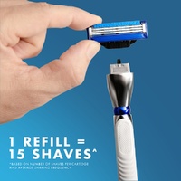 Gillette Mach3 Turbo Replacement Cartridges 4 Pack images 3