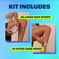 Nair Soft Natural Large Wax Strips 40 Pack images 3