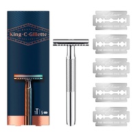 King C. Gillette Men's Double Edge Safety Razor images 3