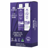 Marc Daniels Lush Luminous Blonde Purple Shampoo & Conditioner 300ml Set images 3