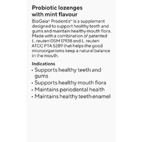 BioGaia Prodentis Probiotic Lozenges Mint 30 Pack images 3
