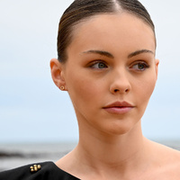 Culturesse Cancer Artisan Zirconia Pavé Stud Earrings (Gold) images 3