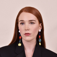 Culturesse Claudette Color Drops Statement Earrings (for pierced ears) images 3