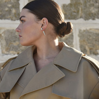 Culturesse Austen Diamante Thorn Earrings images 3