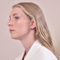 Culturesse Nicolette Pearl Art Stud Earrings images 3