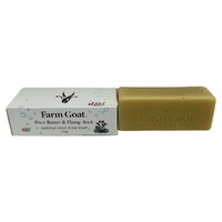 Farm Goat Kids Goat Milk Soap Shea Butter Hemp Seed Gentle Baby Soap 110g images 3