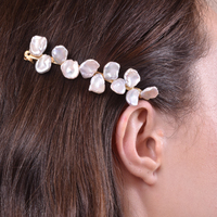 Culturesse Irie Freshwater Pearl Barrette images 3