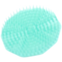 NuBrush Light Blue Scalp Comb Beard Dandruff Remover Australian Made images 3