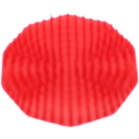 NuBrush Hair Beard Scalp Comb Dandruff Remover Massager Red Australian Made images 3