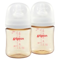 Pigeon SofTouch BPP Nursing Bottle PPSU Twin Pack 160mL images 4
