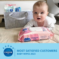 Curash Simply Water Baby Wipes 6 x 80 Pack images 4