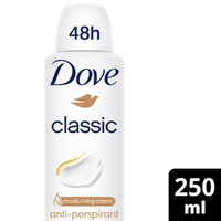 Dove Classic 48h Anti-Perspirant 1/4 Moisturising Cream 250mL images 4