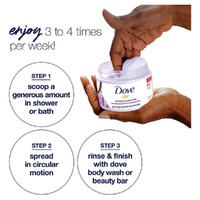 Dove Exfoliating Body Polish Crushed Lavender & Coconut Milk 298g images 4