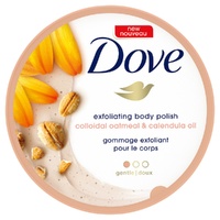 Dove Exfoliating Body Polish Colloidal Oatmeal & Calendula Oil 298g images 4