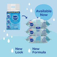 Curash Simply Water Baby Wipes 3 x 80 Pack images 4