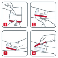 Leuko Leukomed T Plus Sterile Post-Op 8cm x 10cm 5 Pack images 4
