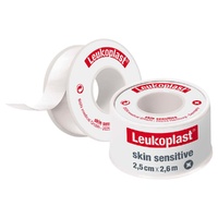 Leuko Leukoplast Skin Sensitive Wide Arch Fixation Medical Tape 2.5cm x 2.6m images 4