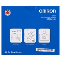 Omron Wrist Blood Pressure Monitor Basic HEM-6161 images 4