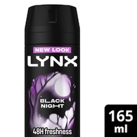 Lynx Deodorant Aerosol Black Night 165mL images 4