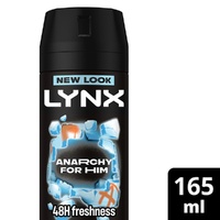 Lynx Deodorant Aerosol Anarchy 165mL images 4