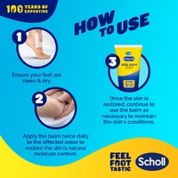 Scholl Eulactol Heel Balm Gold 200g images 4