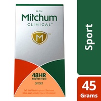 Mitchum Clinical Men Antiperspirant Deodorant Sport 45g images 4