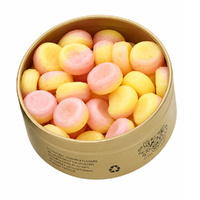 Simpkins Rhubarb and Custard Drops 175g Tin Sweets Candy Lollies images 4