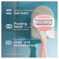 Gillette Venus Comfortglide White Tea Blade Refills 4 Pack images 4