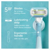 Gillette Venus Extra Smooth Razor Handle & 2 Refills 3 Piece images 4