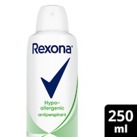 Rexona Women Antiperspirant Aerosol Deodorant Hypo-Allergenic 250mL images 4
