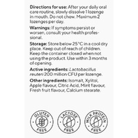 BioGaia Prodentis Probiotic Lozenges Apple Flavour 30 Pack images 4